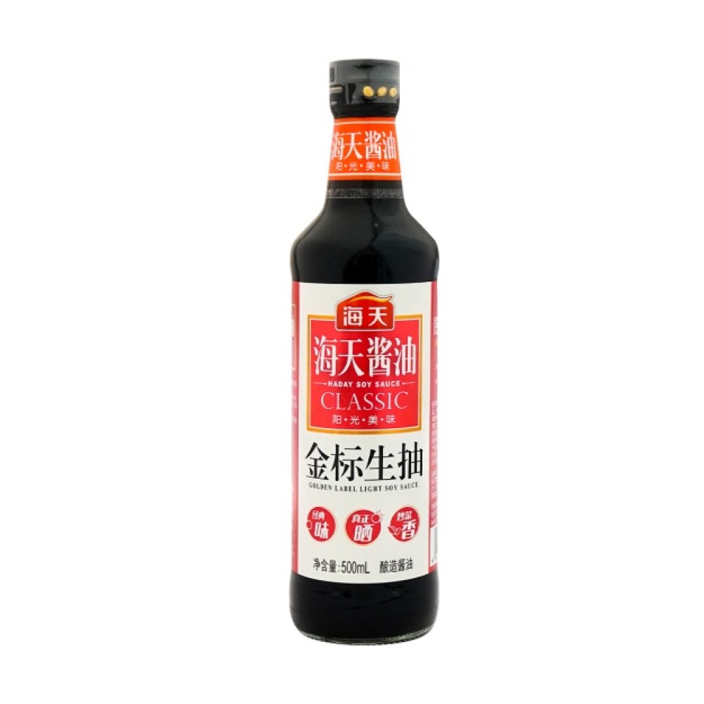 Haday Golden Label Light Soy Sauce 500ml